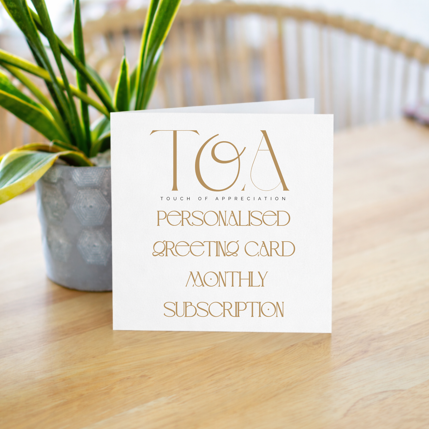 Monthly Personalised Greeting Card Service | Personalised Just for You