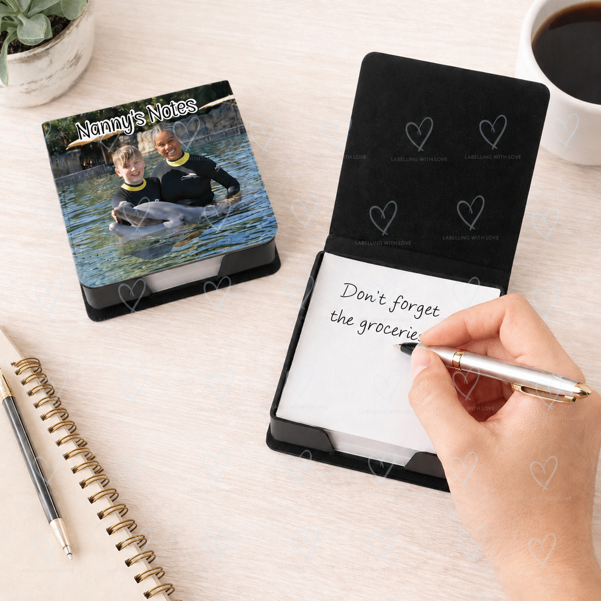 Personalised Photo Memo Pad Holder