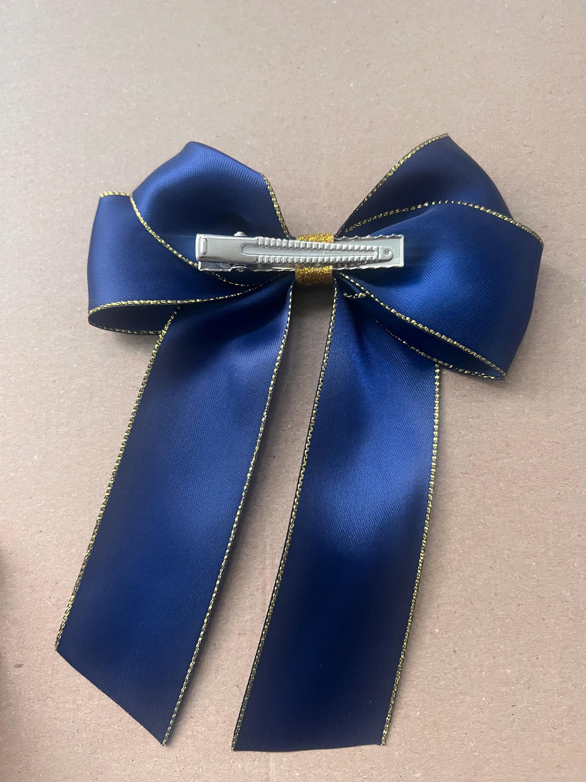 Personalised Christmas Hair Bow | Girls Name Hair Clip