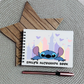 Personalised Autograph Book A6 | Custom Theme Park Autograph Album | Kids Character Signature Book | Disney Trip Keepsake Gift