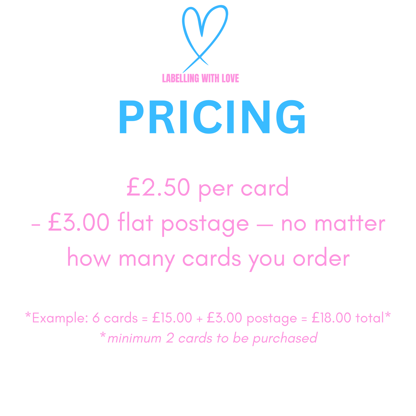 Labelling with Love — Monthly Greeting Card Subscription