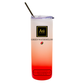 Personalised Vodka Cocktail Cup – Reusable Tumbler with Straw