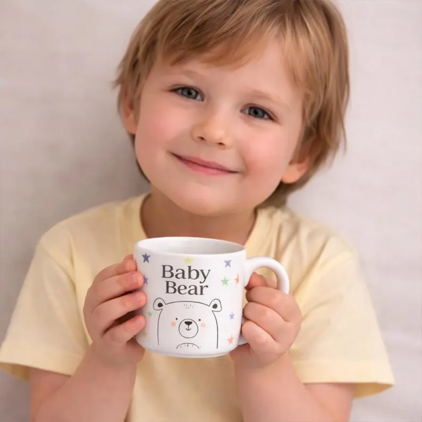 Matching Bear Ceramic Mugs | Baby Bear/Mummy Bear/Daddy Bear | Bear Cup | Matching Cup | personalized Bear Mug | Family mug set