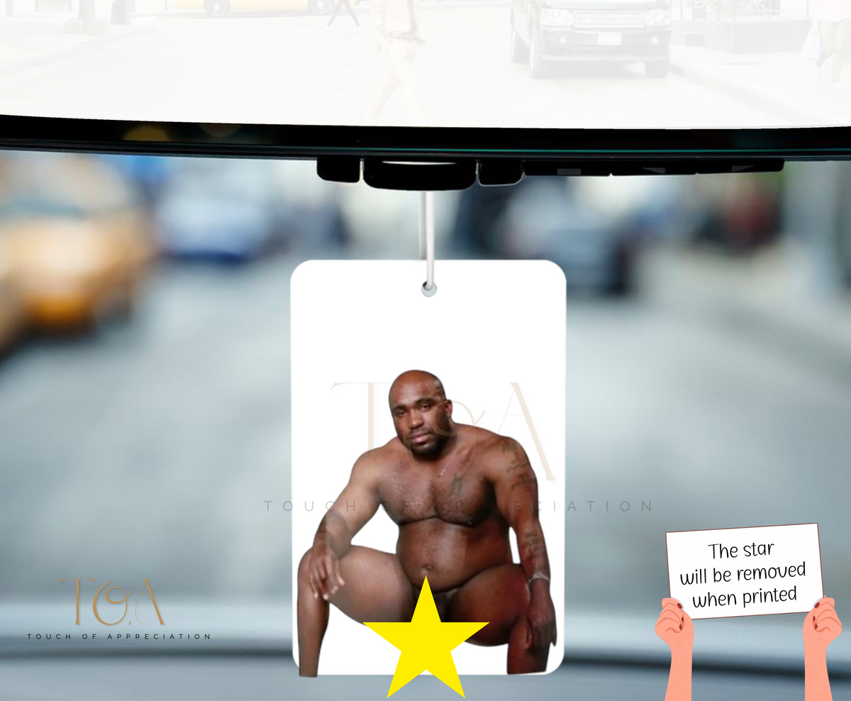 Barry Rude Adult Car Air Freshener – Uncensored 18+ Novelty Gift