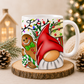Christmas Gonk Mug – Gingerbread & Candy Cane 11oz Festive Mug
