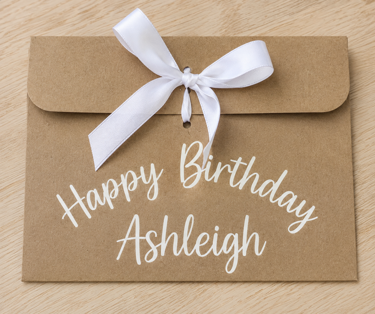 Personalised Money Wallet – Cash & Gift Voucher Envelope for Birthdays, Christmas & Eid