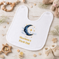 Personalised First Eid Baby Bib – Moon & Stars