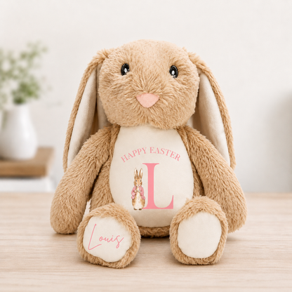 Personalised Easter Bunny Teddy | Personalised Rabbit Soft Toy