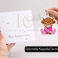 Personalised Highland Cow Birthday Card with Detachable Keepsake