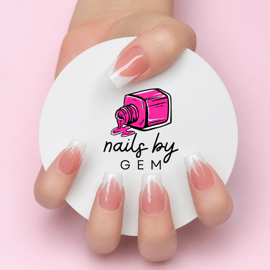 Personalised logo Nailfie | Nailfie disc | Nail Prop | Business signage | Nail tech gift | Nail tech accessory