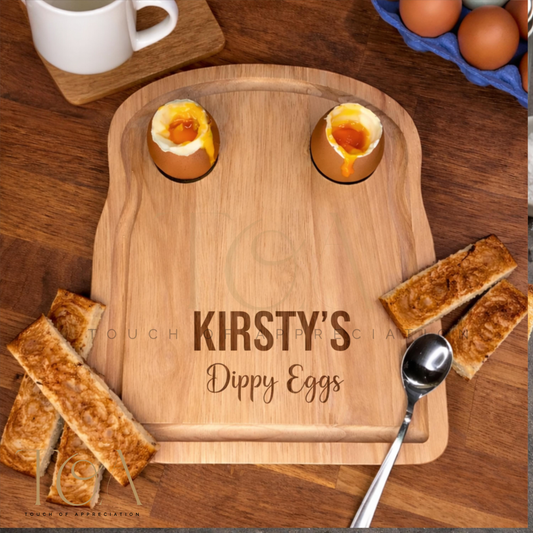 Personalised Engraved Dippy Egg Board