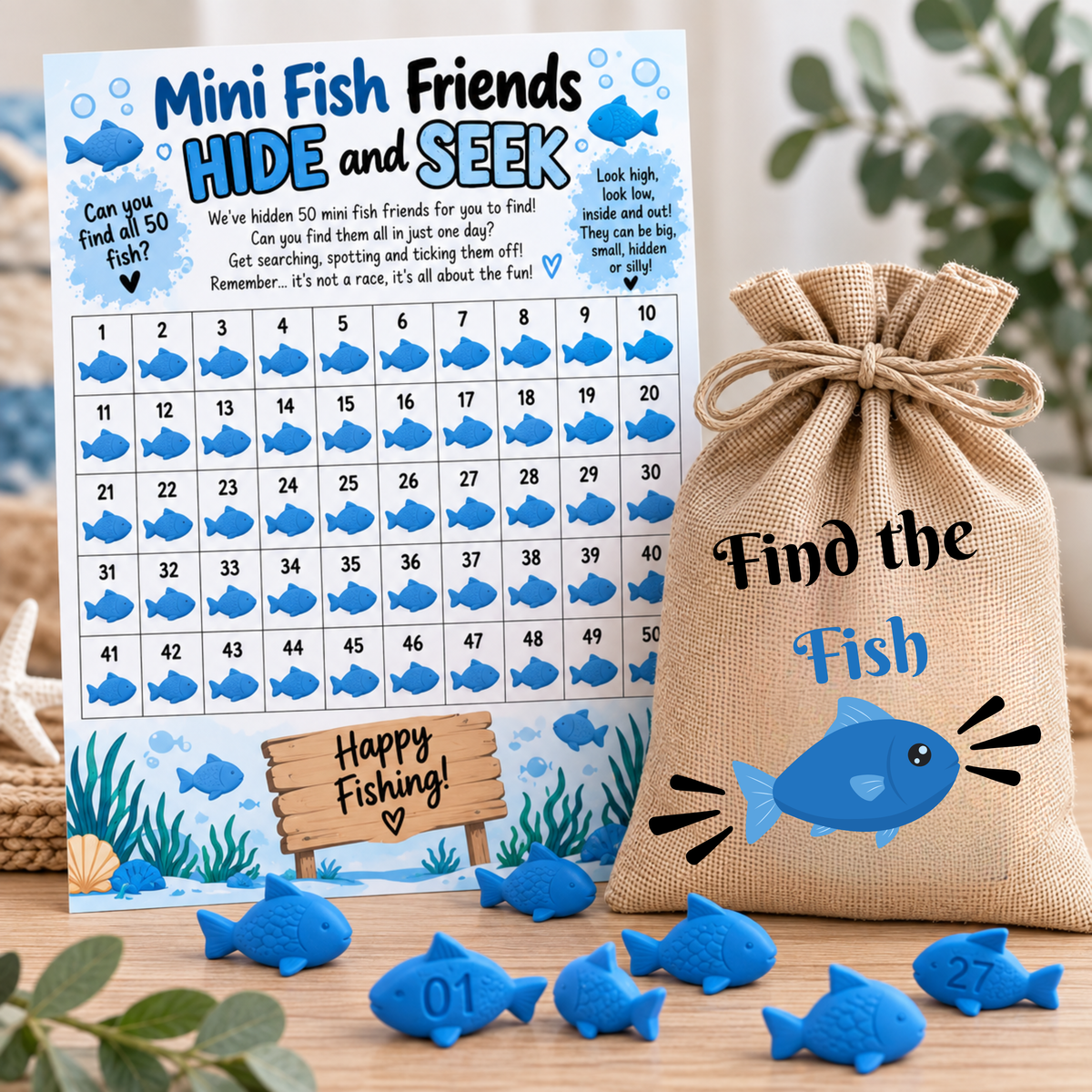 Find the 50 Hide & Seek Game – Duck, Flamingo, Fish or Cheeky Middle Finger Hunt