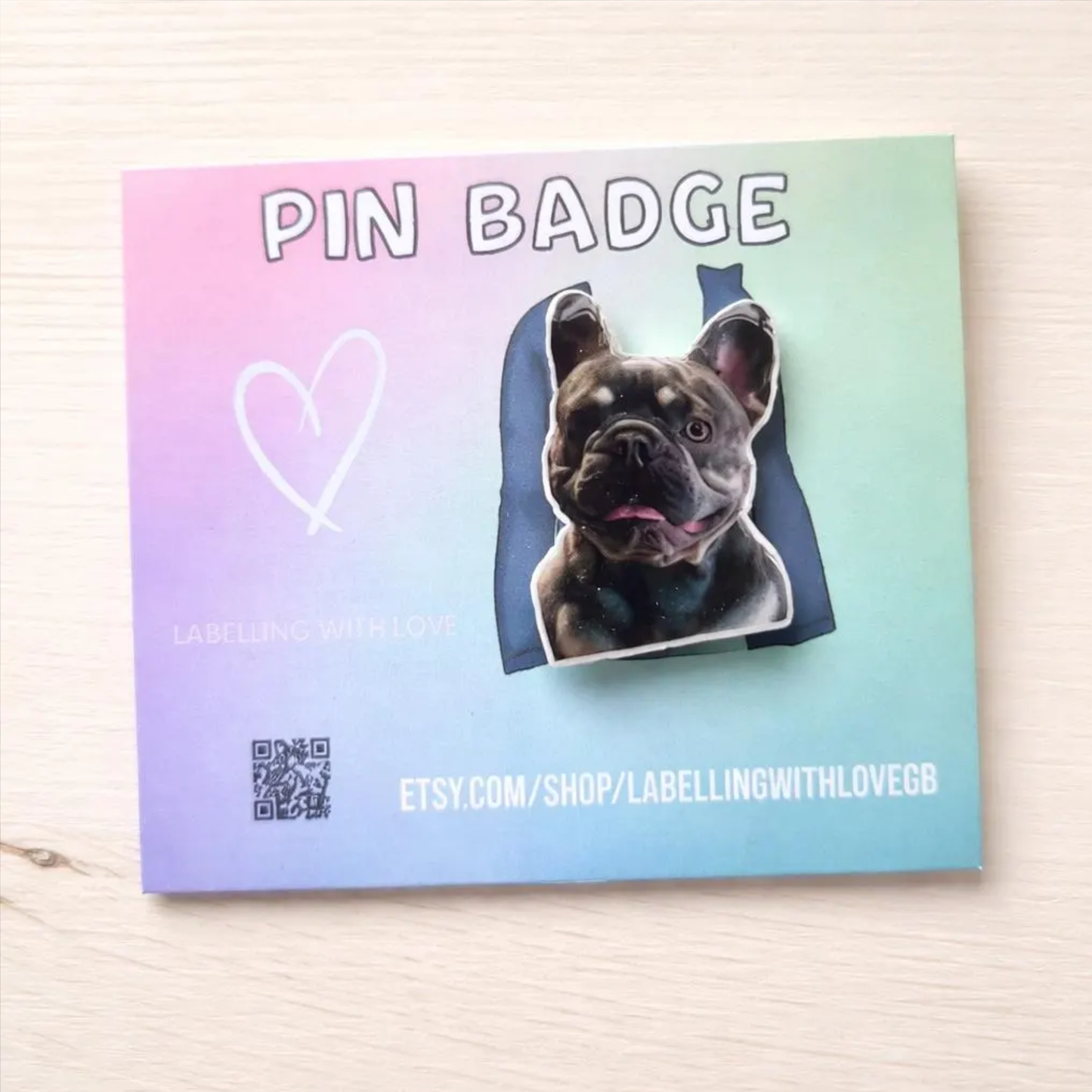 Custom Photo Pin Badge | Personalised Picture Badge | Pet Photo Pin | Memorial Photo Brooch | Custom Face Pin | Personalised  Pin Gift