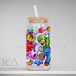 Retro Gaming (mario) Inspired Libby Can/Glass Can