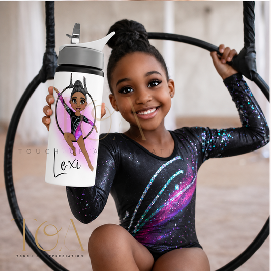 Personalised Aerial Hoop Artist Water Bottle