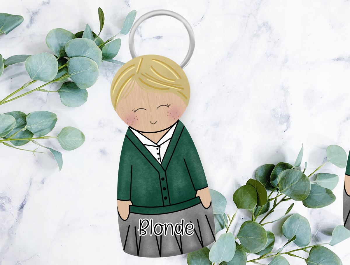 Personalised First Day of School Card & Keyring | Starting School Keepsake