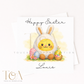 Personalised Easter Bunny Card