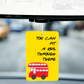 Funny Bus Air Freshener – You Can Fit a Bus Through There