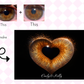 Personalised Iris Photo Art Print – Custom Eye Portrait, Anniversary Gift