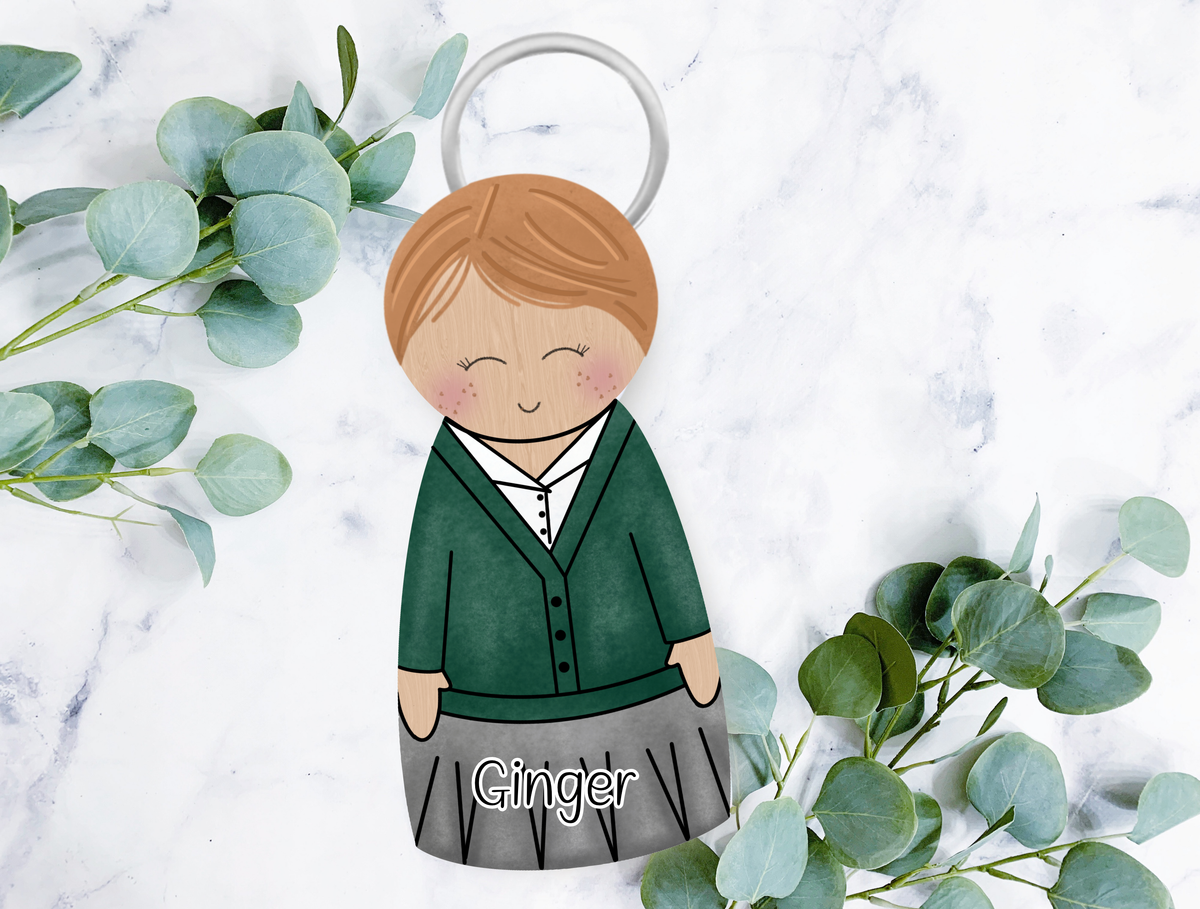 Personalised First Day of School Card & Keyring | Starting School Keepsake