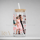 Retro Dance Couple Libbey Can - Iconic Movie Quote Tumbler with Straw