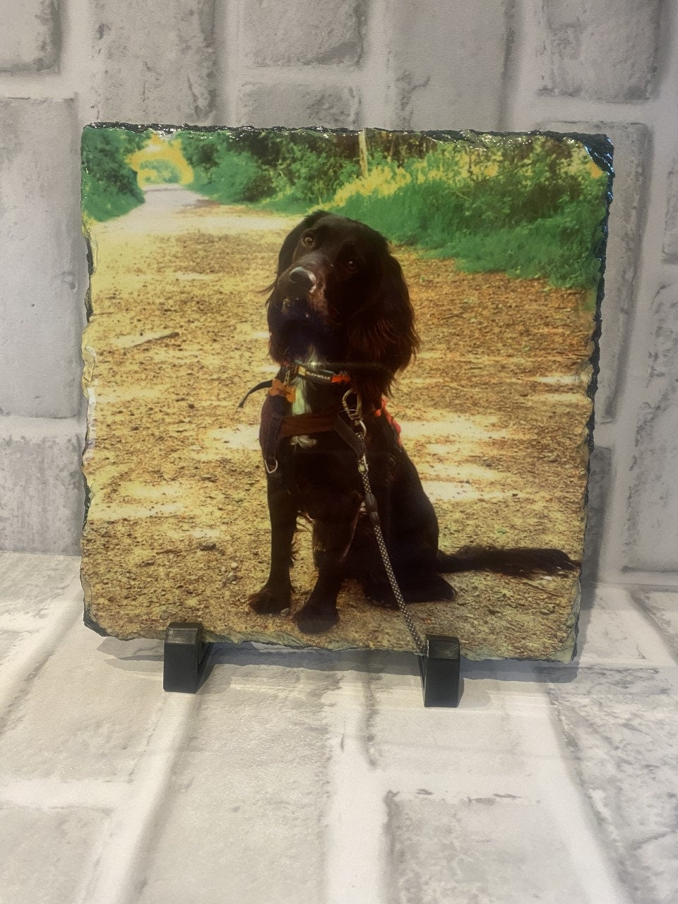 Personalised Photo Slate Gift | Custom Photo Plaque | Memorial Photo Gift | Printed Stone Slate | Family Picture Keepsake | Birthday Gift Idea