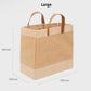 Personalised luxury jute bag | Bridesmaids tote with initials | Custom bags | Gift for her | Bespoke shopper bag