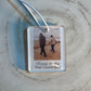 Personalised Photo Car Mirror Hanging Charm | Custom Memorial Car Charm | Acrylic Photo Ornament | Personalised Car Accessory Gift