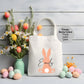 Personalised Easter Bunny Bag | Custom Easter Egg Hunt Bag | Easter Treat Tote Bag | Personalised Easter Basket Alternative | Easter Gift Bag for Children