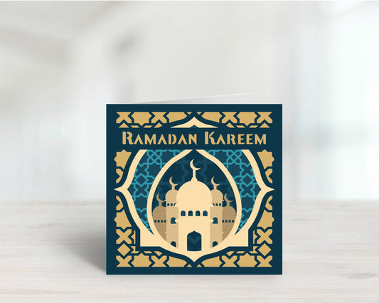 Eid Greeting Card | Eid Mubarak | Ramadan Kareem Card
