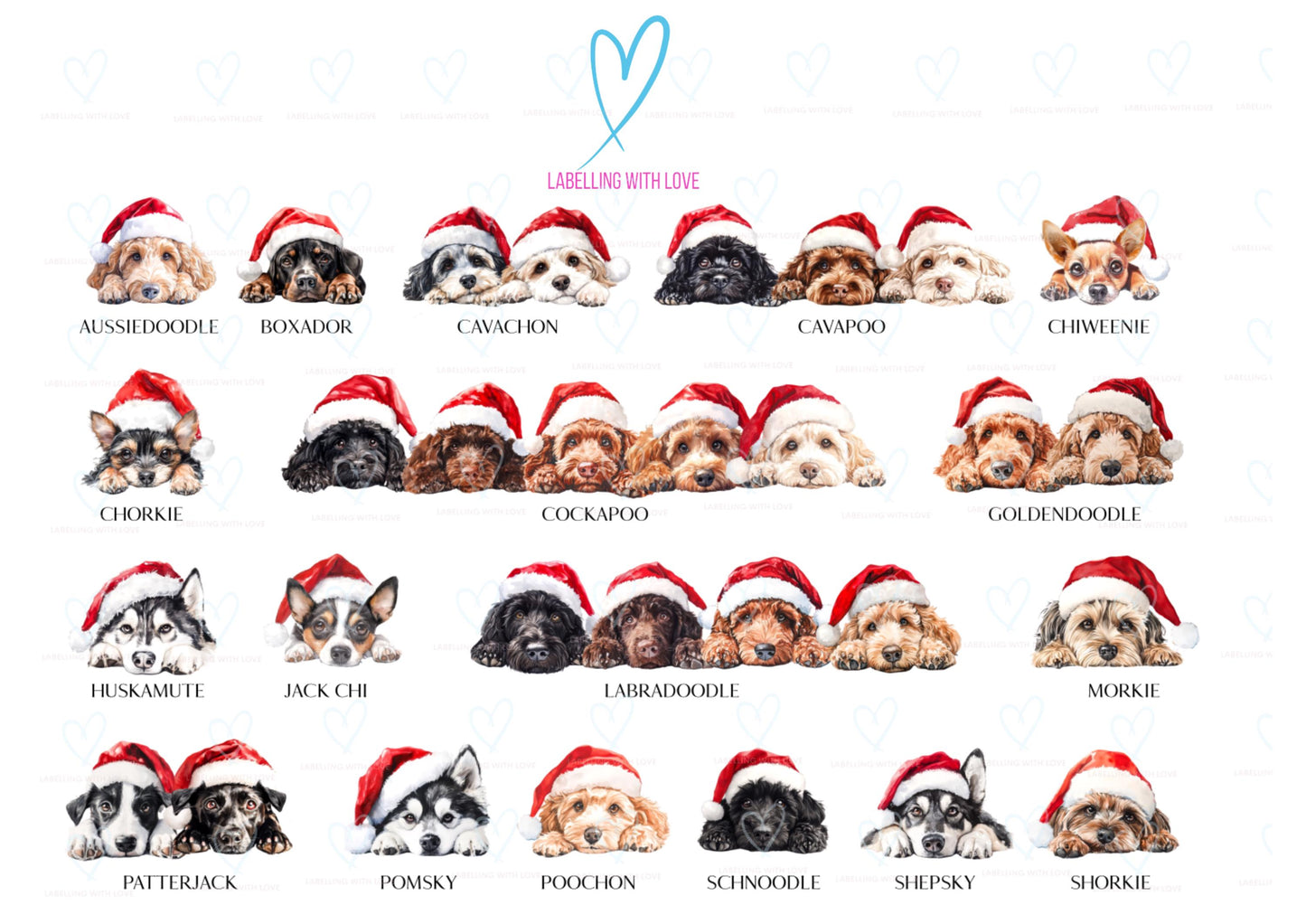 Personalised Pet Christmas Sack | Custom Dog Christmas Gift Bag | Personalised Pet Santa Sack | Dog/Cat Christmas Eve Bag | Pet Lover Christmas Gift