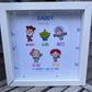 Personalised Character Inspired Frame | Custom Cartoon Keepsake Gift | Personalised Name Frame | Family Gift | Toy Inspired Framed Print