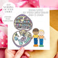 Personalised Polly Pocket Inspired New Home Card | Custom Family Housewarming Card | Choose Your Characters & Wording | Cute Moving House Greeting Card