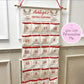 Personalised Advent Calendar | Reusable Advent Calendar | Personalised Christmas Calendar | Christmas Countdown | Xmas Family Countdown