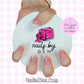 Personalised logo Nailfie | Nailfie disc | Nail Prop | Business signage | Nail tech gift | Nail tech accessory