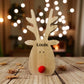 Personalised Freestanding Reindeer |  Christmas Decoration | Personalised Christmas ornament