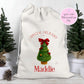 Personalised Christmas Sack, Custom Name Xmas Sack, Christmas Eve Bag, Special Delivery Sack, Linen Santa Sack, Jellycat-Inspired Gift Bag