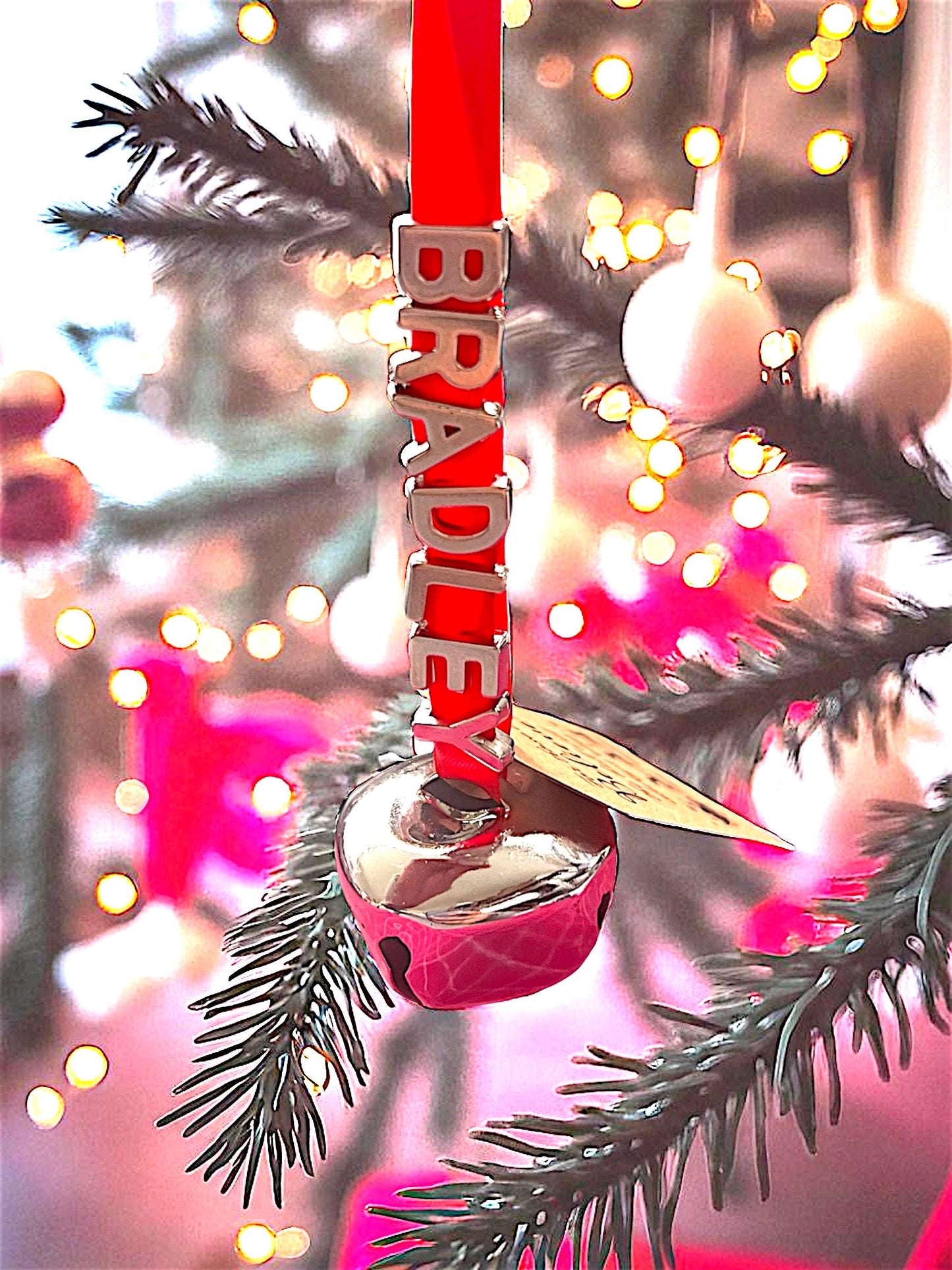 Personalised Believe Bell Christmas Ornament | Polar Express Inspired Bell | Personalised Christmas Bell | Believe Bell Keepsake | Christmas Eve Gift
