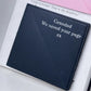 personalised engraved bookmark | book coners | save your page markers