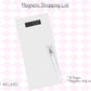 Funny Magnetic Shopping List Notepad | Fridge To Do List Pad | Adult Humour Grocery List | Magnetic Fridge Notepad | Gift for Friends