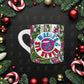 Funny "Where's Six Seven" Christmas Mug • Festive Holiday Puzzle