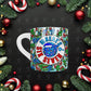 Funny "Where's Six Seven" Christmas Mug • Festive Holiday Puzzle