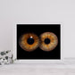 Personalised Iris Photo Art Print – Custom Eye Portrait, Anniversary Gift