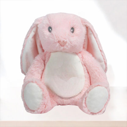 Personalised Flower Girl Heart Bunny | Custom Soft Toy Bunny | Flower Girl Gift | Personalised Bunny Rabbit | Wedding Keepsake Gift for Flower Girl