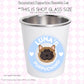 Personalised Dog Pup Cup Shot Glass – Custom Dog Name Cup, Puppuccino Cup, Dog Birthday Treat Cup, Dog Lover Gift, Pet Party Cup