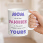 Rude Funny Mom Gift Mug – Mam / Mom / Mum of All the Fannies Mug – Cheeky Mother’s Day Gift, Adult Humor Mom Cup, Sarcastic Mum Mug