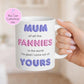 Rude Funny Mom Gift Mug – Mam / Mom / Mum of All the Fannies Mug – Cheeky Mother’s Day Gift, Adult Humor Mom Cup, Sarcastic Mum Mug
