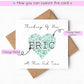 Personalised Pet Loss Card, Custom Dog Memorial Card, Thinking of You Sympathy Card, Paw Print Heart Bereavement Card