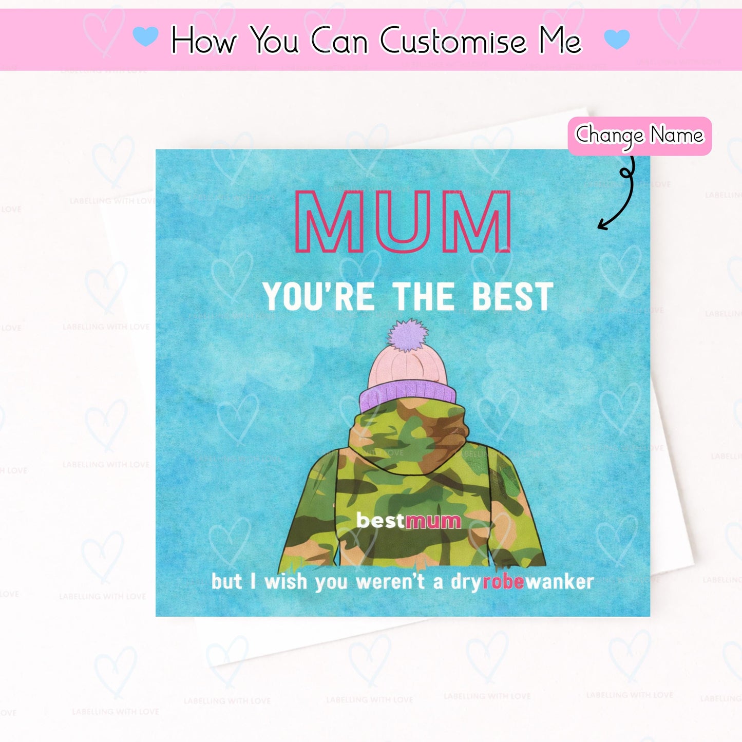 Funny Mum Card | You’re The Best But… Greeting Card | Rude Humour Birthday Card | Cheeky Mother’s Day Card | Novelty Mum Card UK