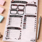 Reading Tracker Notepad A5 | Tear Off Book Log Planner | Chapter Tracker Wishlist | Book Lover Gift | Cute Stationery Pad
